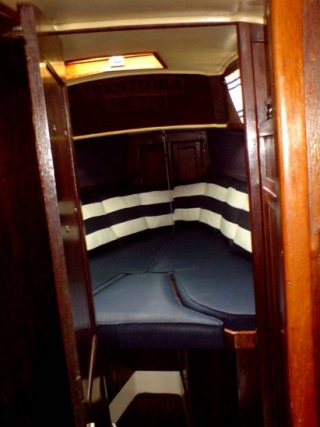 Interior sailboat